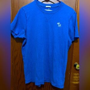Abercrombie & Fitch Blue Short Sleeve Tee muscle’